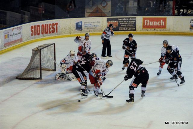 Photo hockey match Bordeaux - Annecy le 10/11/2012