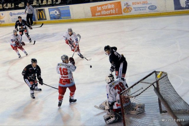 Photo hockey match Bordeaux - Annecy le 10/11/2012