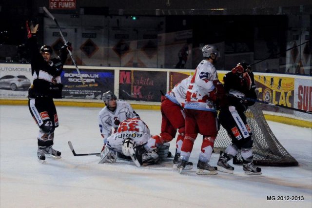 Photo hockey match Bordeaux - Annecy le 10/11/2012
