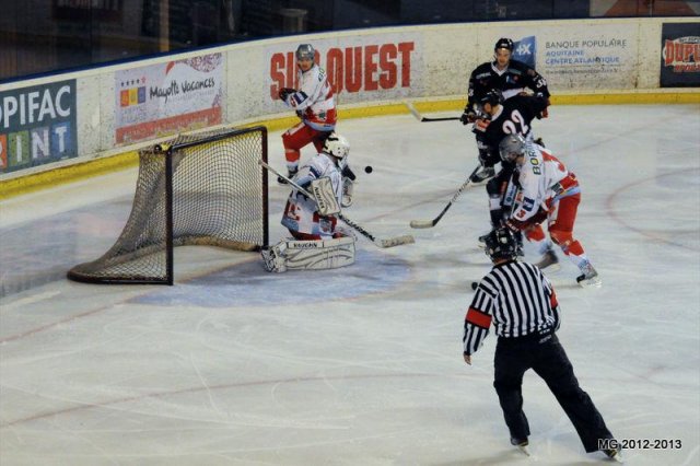 Photo hockey match Bordeaux - Annecy le 10/11/2012