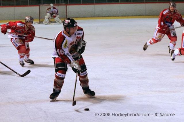 Photo hockey match Annecy - Bordeaux le 08/11/2008