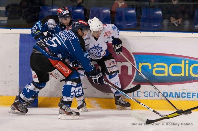 Photo hockey match Nantes - Courchevel-Méribel-Pralognan le 10/11/2012