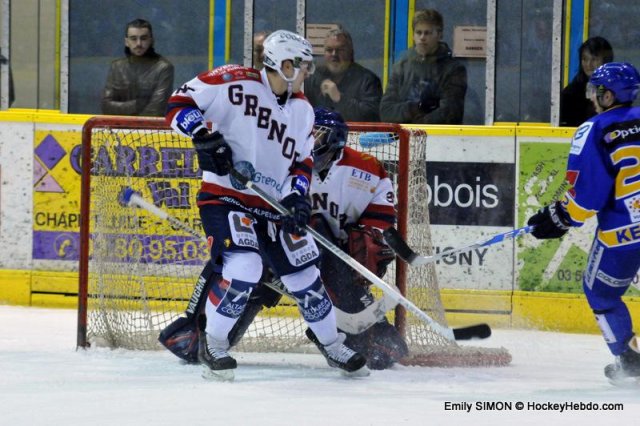 Photo hockey match Dijon  - Grenoble  le 14/11/2012