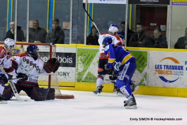 Photo hockey match Dijon  - Grenoble  le 14/11/2012