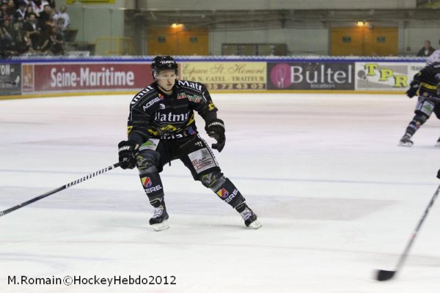 Photo hockey match Rouen - Amiens  le 14/11/2012