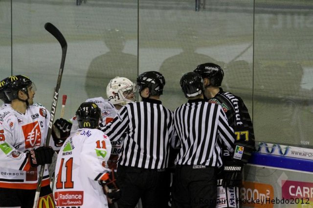 Photo hockey match Rouen - Amiens  le 14/11/2012