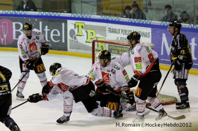 Photo hockey match Rouen - Amiens  le 14/11/2012