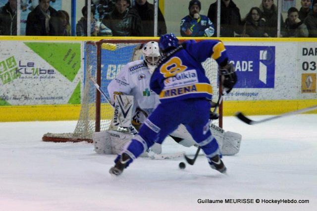 Photo hockey match Dijon  - Chamonix  le 16/11/2012