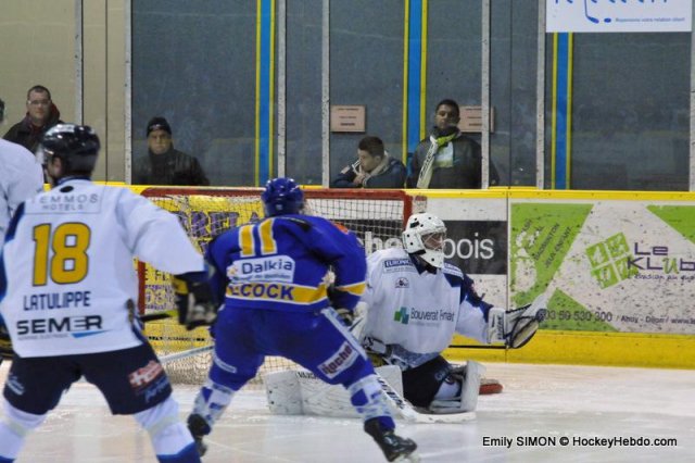 Photo hockey match Dijon  - Chamonix  le 16/11/2012