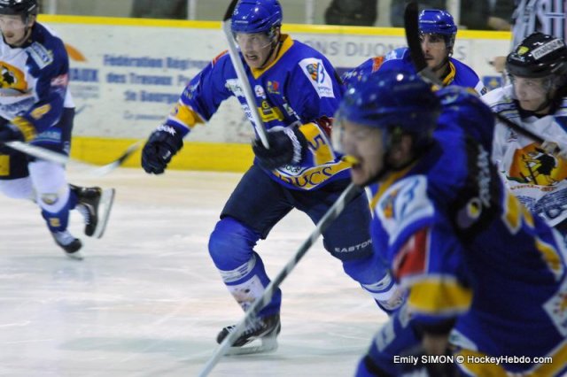 Photo hockey match Dijon  - Chamonix  le 16/11/2012
