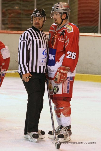 Photo hockey match Annecy - Bordeaux le 08/11/2008