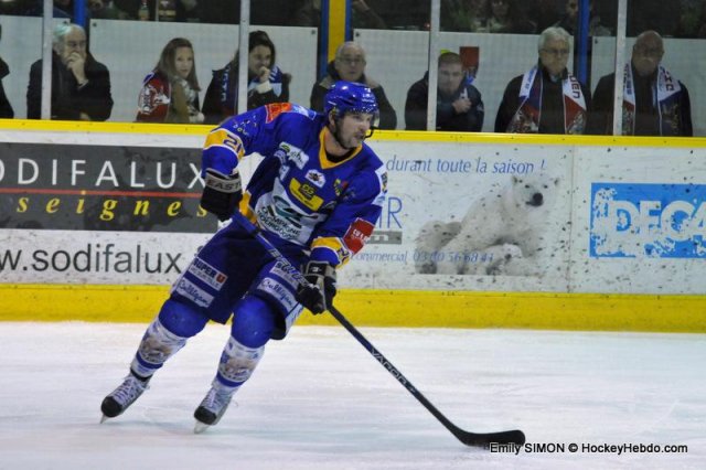 Photo hockey match Dijon  - Chamonix  le 16/11/2012