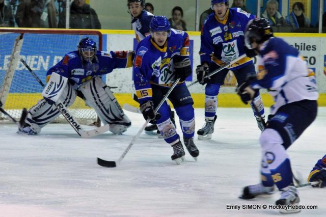 Photo hockey match Dijon  - Chamonix  le 16/11/2012