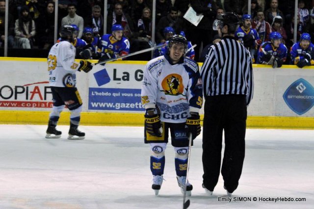 Photo hockey match Dijon  - Chamonix  le 16/11/2012