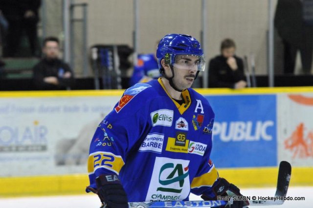 Photo hockey match Dijon  - Chamonix  le 16/11/2012