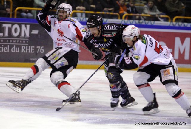 Photo hockey match Rouen - Briançon  le 16/11/2012