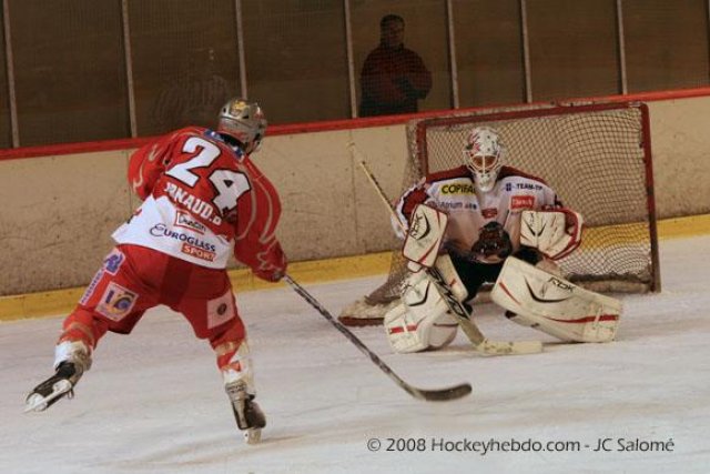 Photo hockey match Annecy - Bordeaux le 08/11/2008