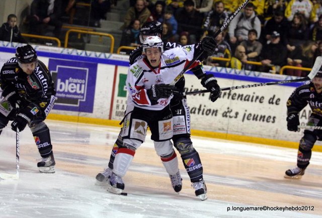 Photo hockey match Rouen - Briançon  le 16/11/2012