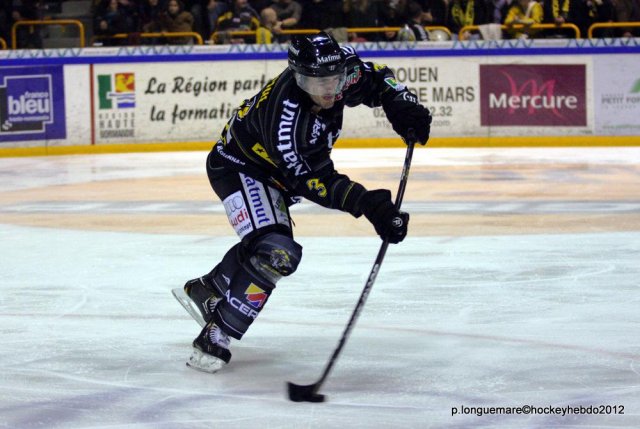 Photo hockey match Rouen - Briançon  le 16/11/2012