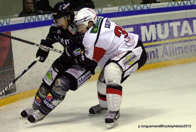 Photo hockey match Rouen - Briançon  le 16/11/2012