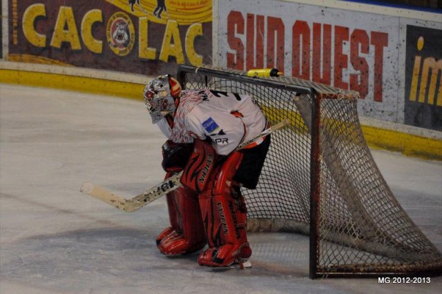 Photo hockey match Bordeaux - Toulouse-Blagnac le 17/11/2012