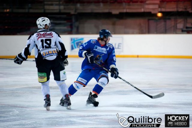 Photo hockey match Marseille - Orcières le 17/11/2012
