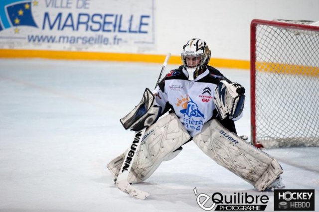 Photo hockey match Marseille - Orcières le 17/11/2012