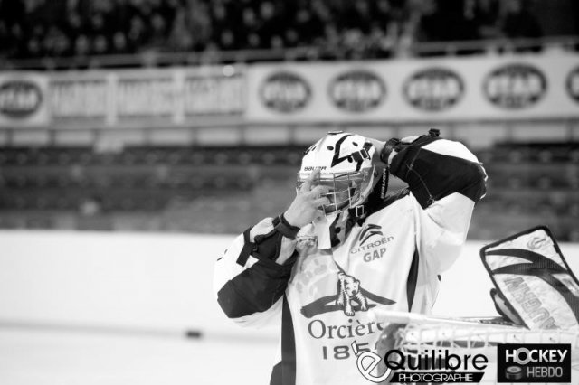 Photo hockey match Marseille - Orcières le 17/11/2012