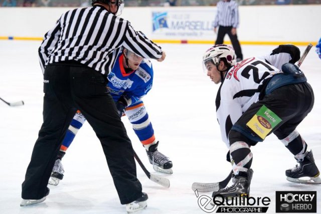 Photo hockey match Marseille - Orcières le 17/11/2012