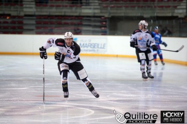 Photo hockey match Marseille - Orcières le 17/11/2012