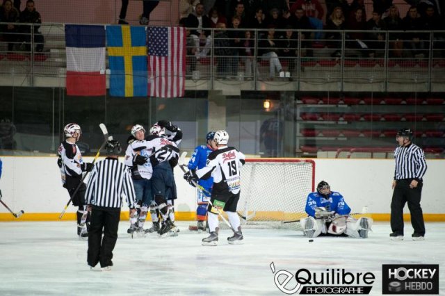 Photo hockey match Marseille - Orcières le 17/11/2012