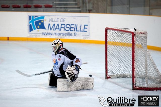 Photo hockey match Marseille - Orcières le 17/11/2012