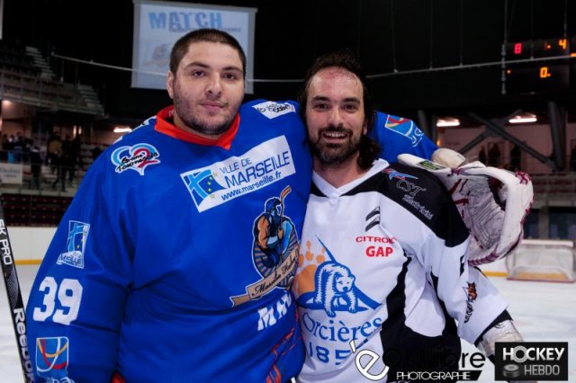 Photo hockey match Marseille - Orcières le 17/11/2012