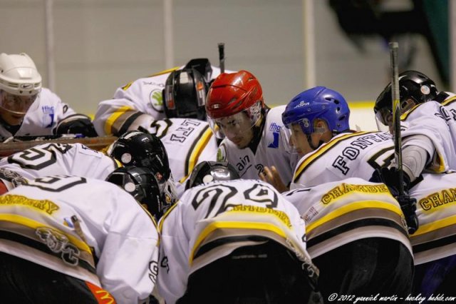 Photo hockey match Clermont-Ferrand II - Chambéry II le 17/11/2012