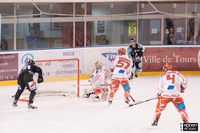 Photo hockey match Tours  - Valence le 17/11/2012