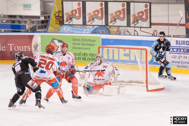 Photo hockey match Tours  - Valence le 17/11/2012
