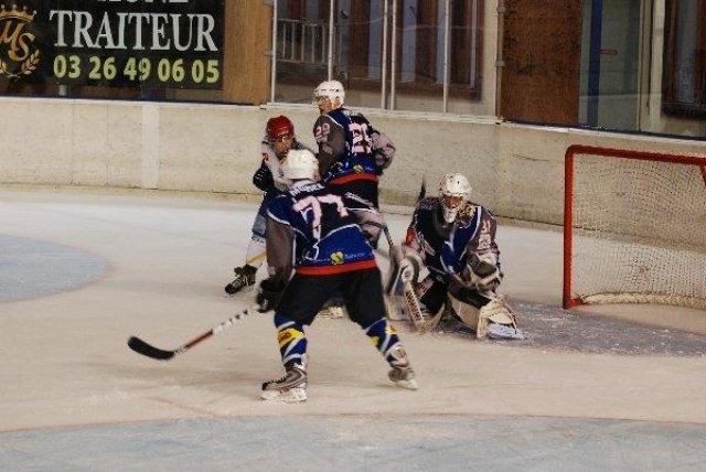 Photo hockey match Reims - Avignon le 08/11/2008