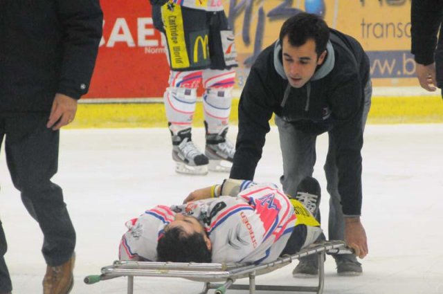 Photo hockey match Caen  - Epinal  le 18/11/2012