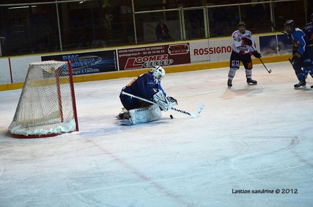 Photo hockey match Chamonix  - Amiens  le 18/11/2012
