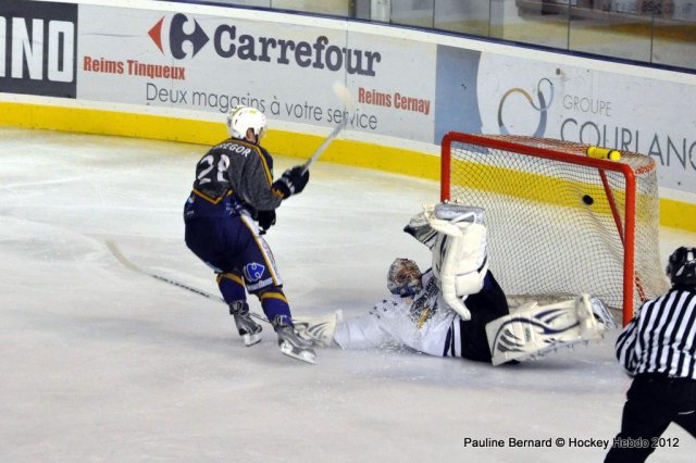 Photo hockey match Reims - Brest  le 17/11/2012