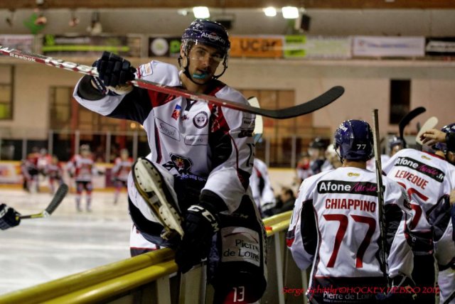 Photo hockey match Mulhouse - Angers  le 18/11/2012