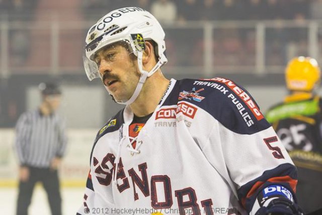 Photo hockey match Strasbourg  - Grenoble  le 18/11/2012