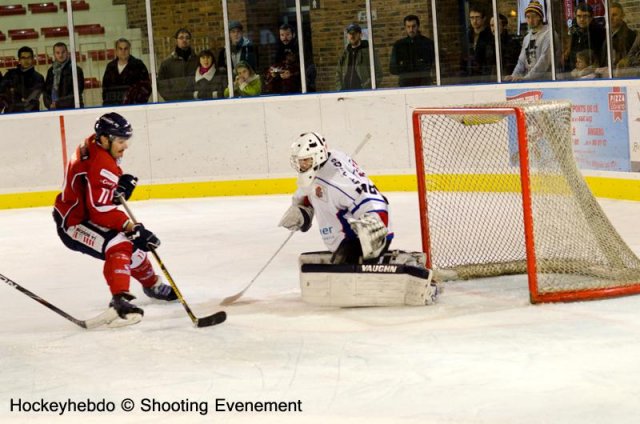 Photo hockey match Angers  - Caen  le 20/11/2012
