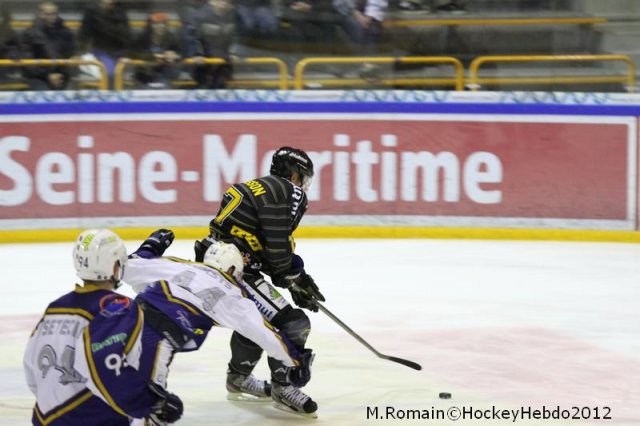 Photo hockey match Rouen - Reims le 20/11/2012