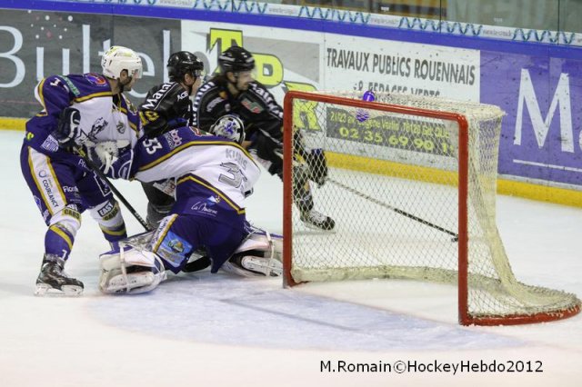 Photo hockey match Rouen - Reims le 20/11/2012