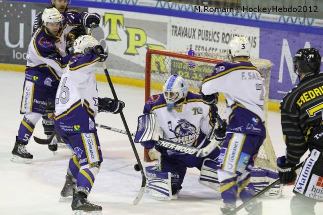 Photo hockey match Rouen - Reims le 20/11/2012