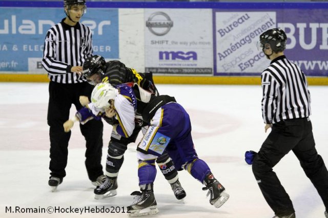 Photo hockey match Rouen - Reims le 20/11/2012