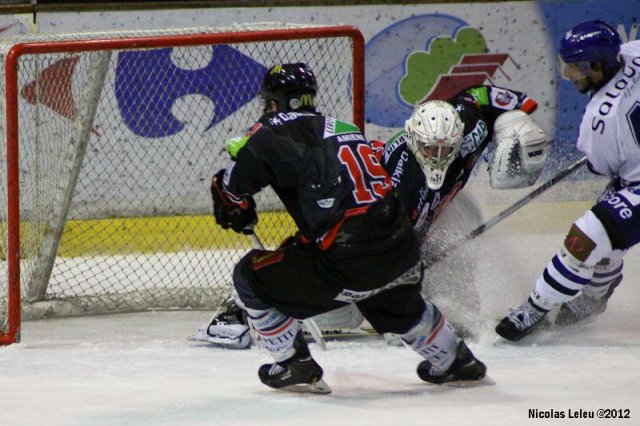 Photo hockey match Amiens  - Brest  le 20/11/2012