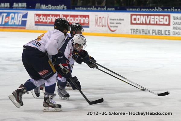 Grenoble  1 - 3 Chamonix 