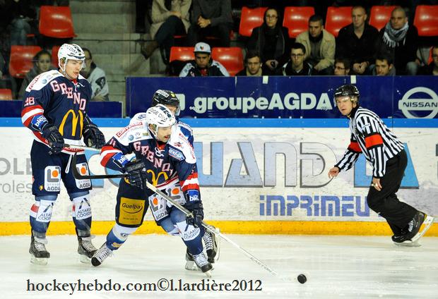 Grenoble  1 - 3 Chamonix 